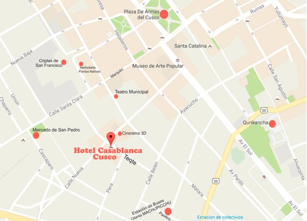 Hotel Casablanca 쿠스코 외부 사진